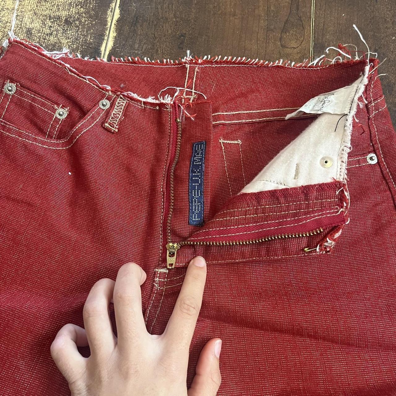 Pepe Jeans Women's Red Jeans (4)