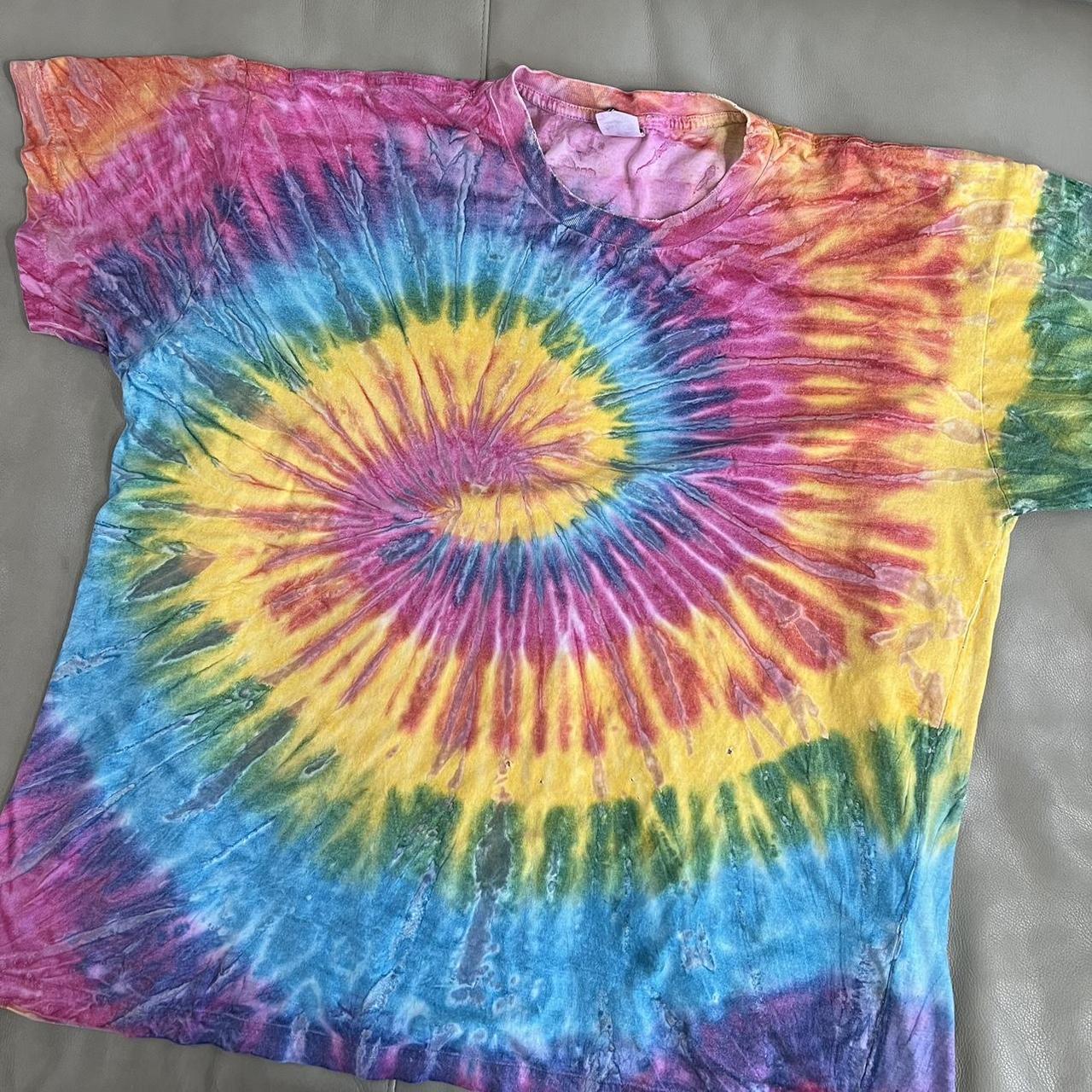 oversized tie dye t shirt. brand is common threads,... - Depop