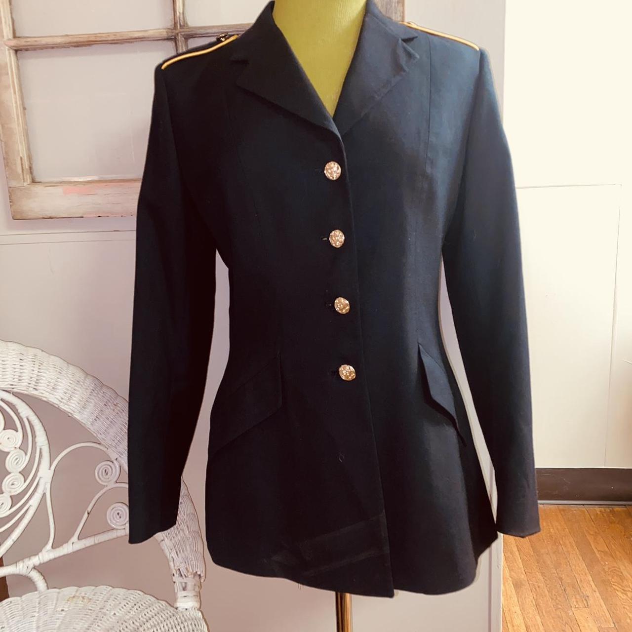 NWT vintage military style blazer. COAT,WOMEN'S,... - Depop