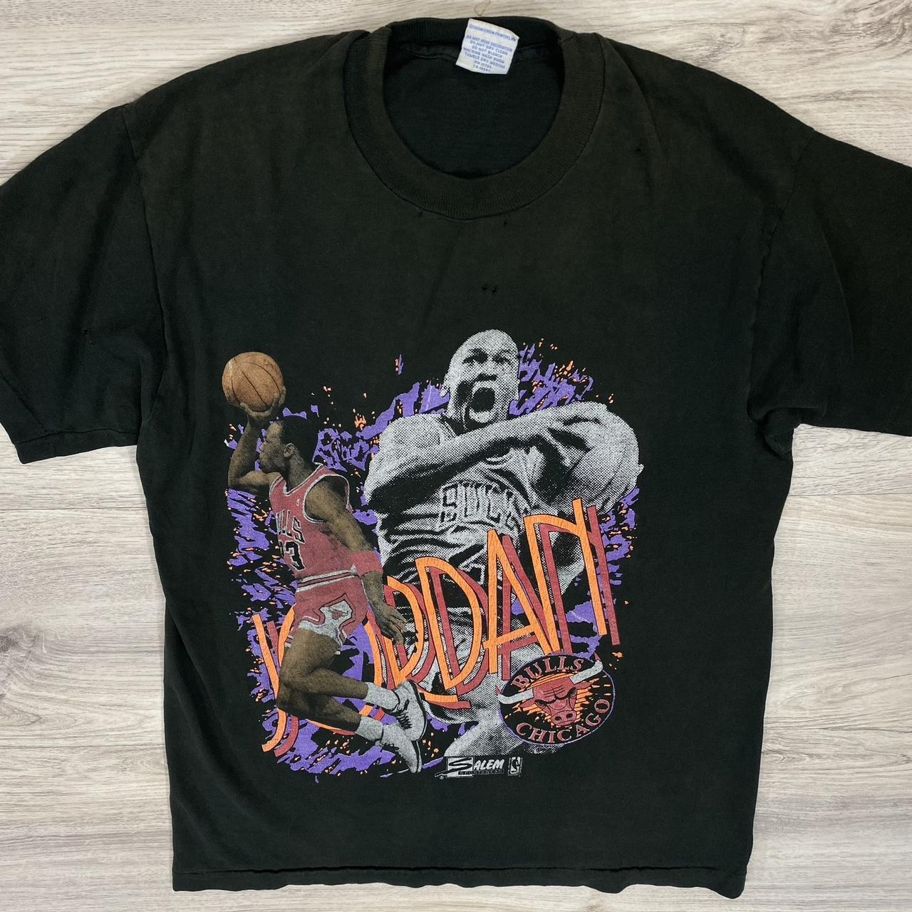 Vintage 90s Michael Jordan salem sportswear t shirt...