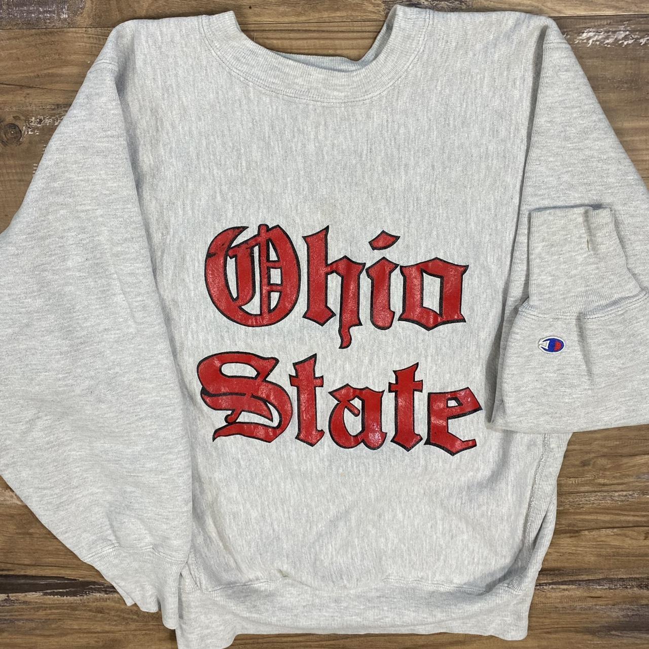 【2024秋冬新作】 Vintage Depop | weave reverse champion state Ohio 90s トップス
