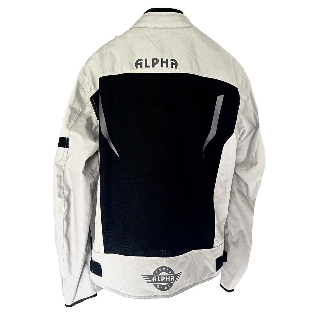 Alpha Studio Men's Black and White Jacket (2)