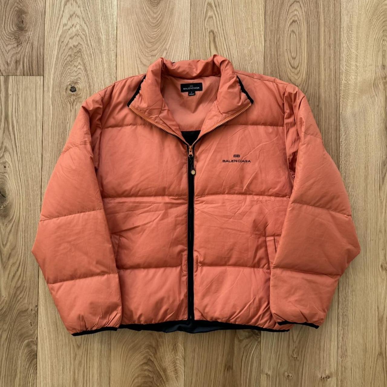 Balenciaga jacket cheap mens orange