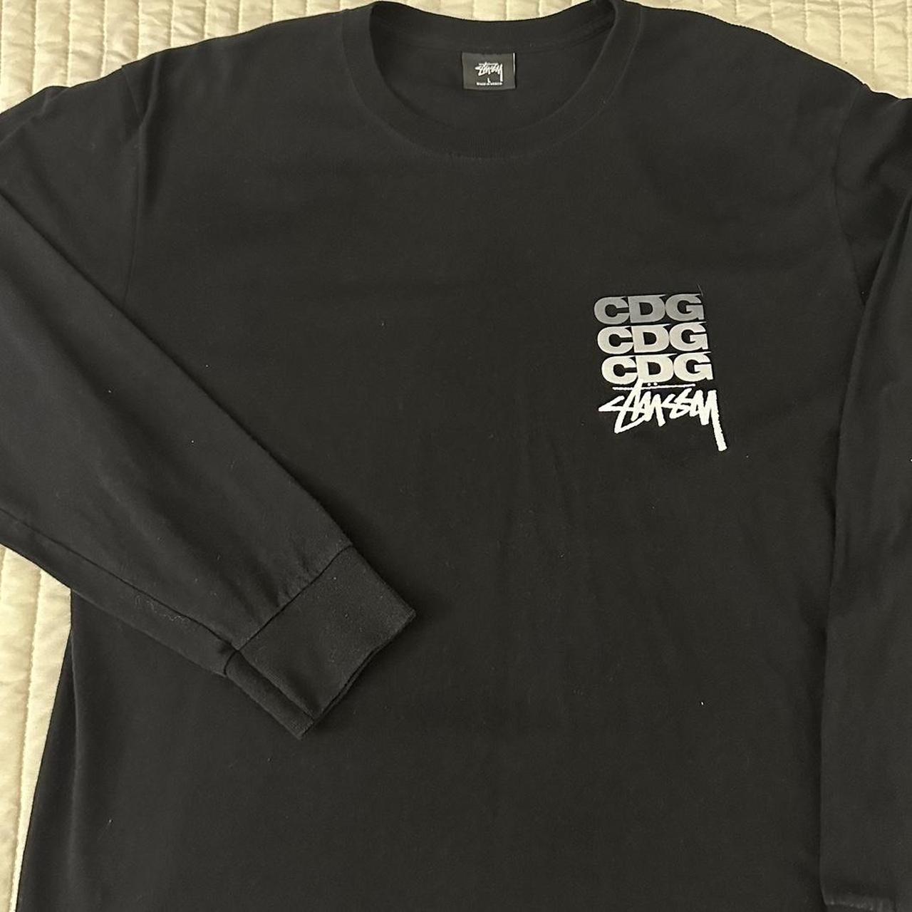 Stussy x CDG ‘2020’ long sleeve T sz. L, #stussy