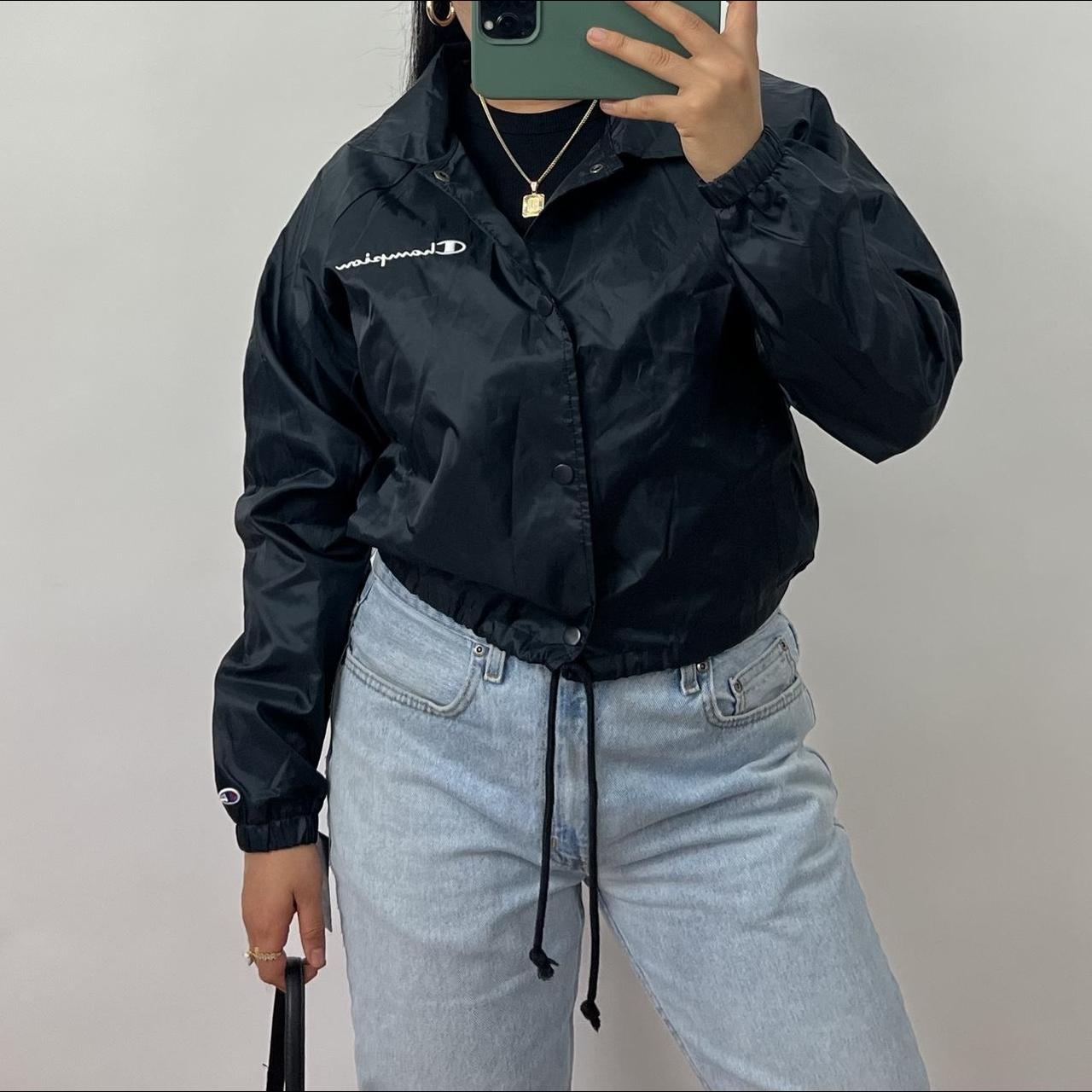 Champion cheap cropped windbreaker