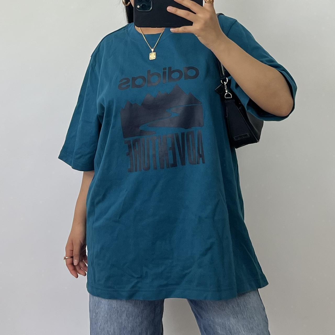 Oversized tee adidas on sale