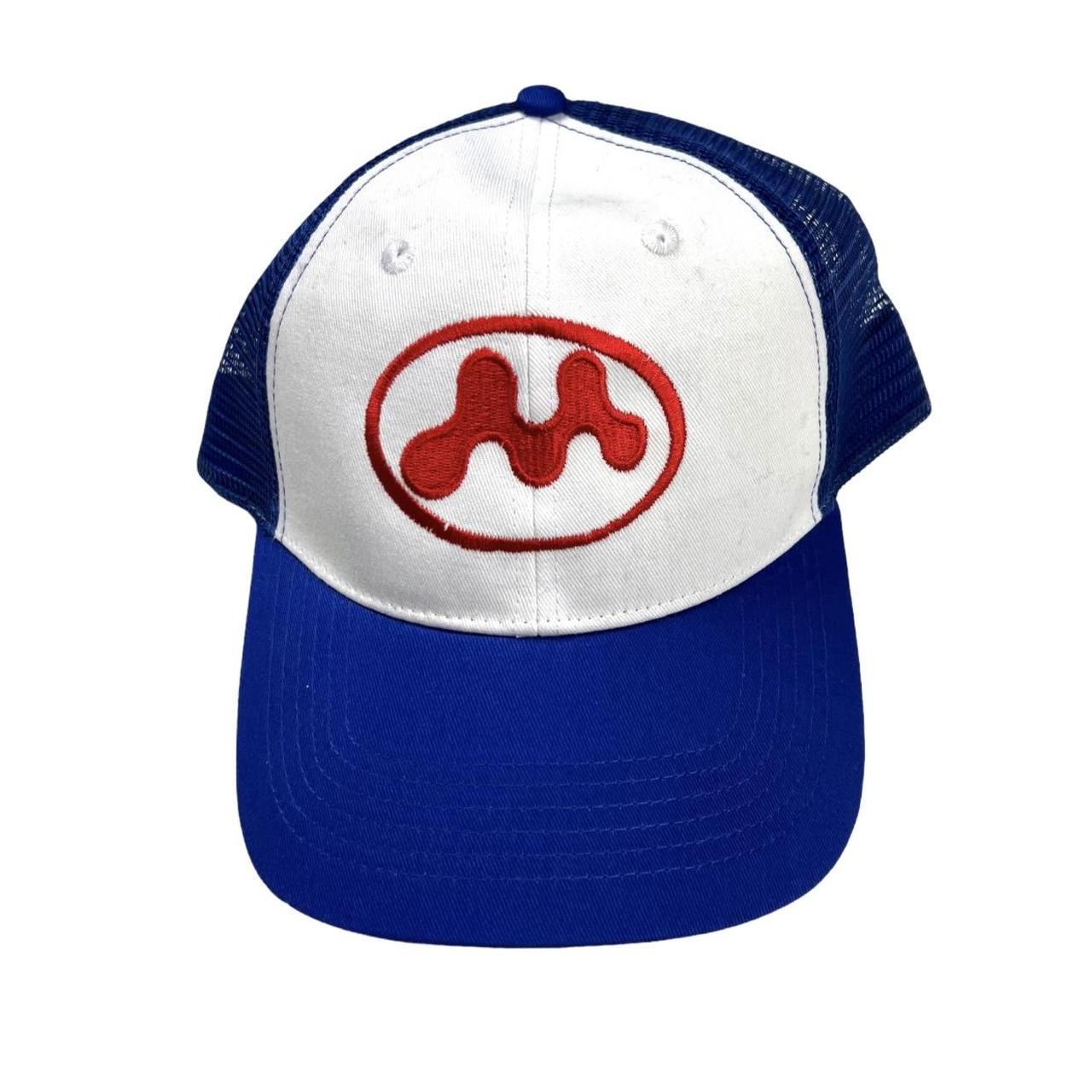 Hold, Mowalola Blue Puff Puff Trucker Hat , Excellent...