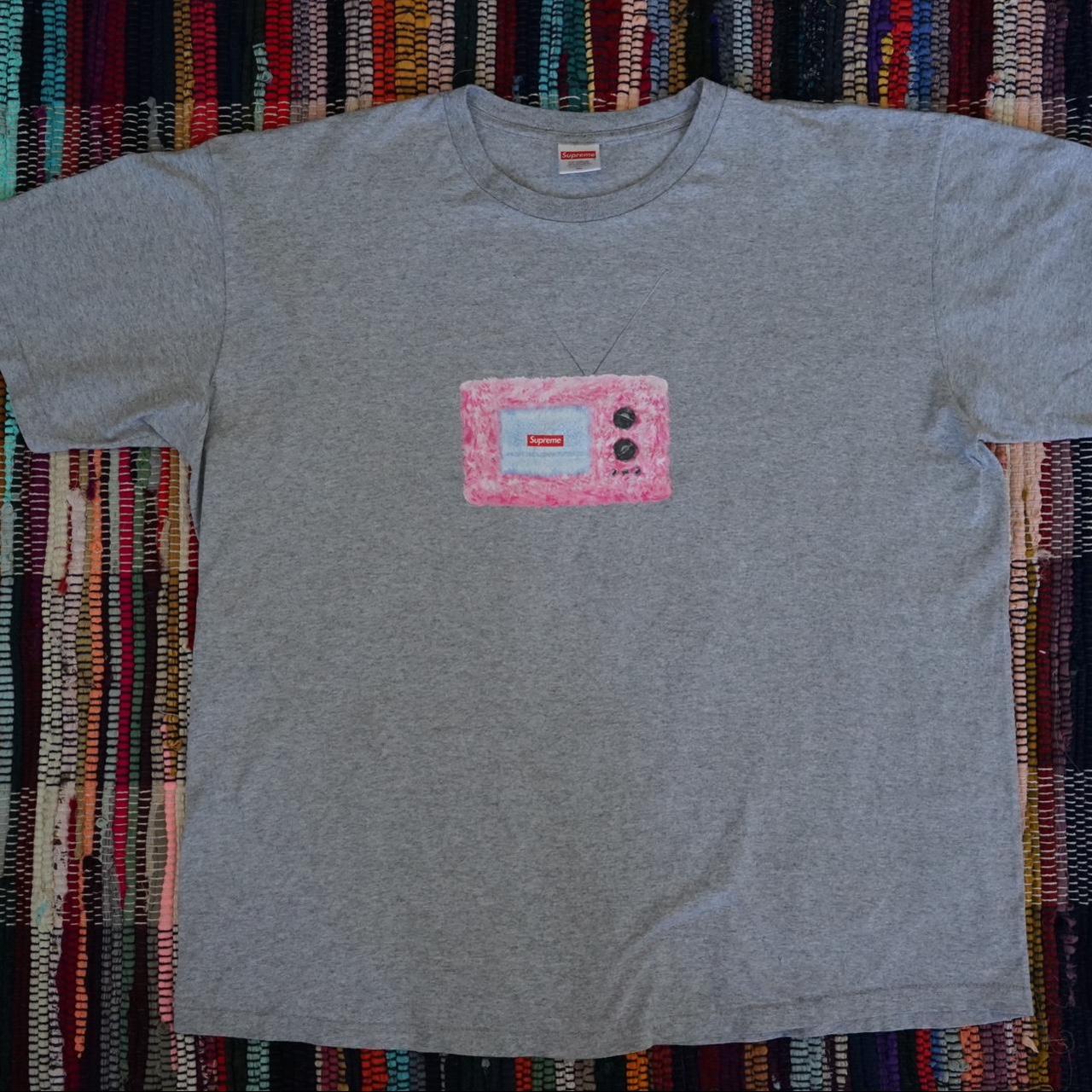 Supreme TV tee RARE Grey XL