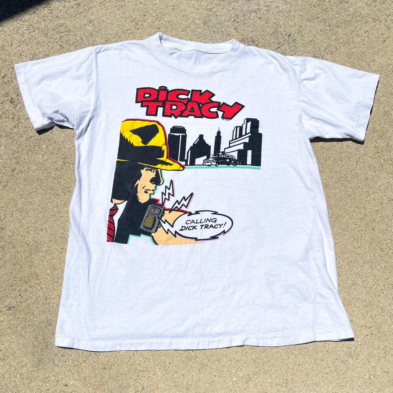 🔥 Vintage 90s Dick Tracy Comic Movie Tee... - Depop