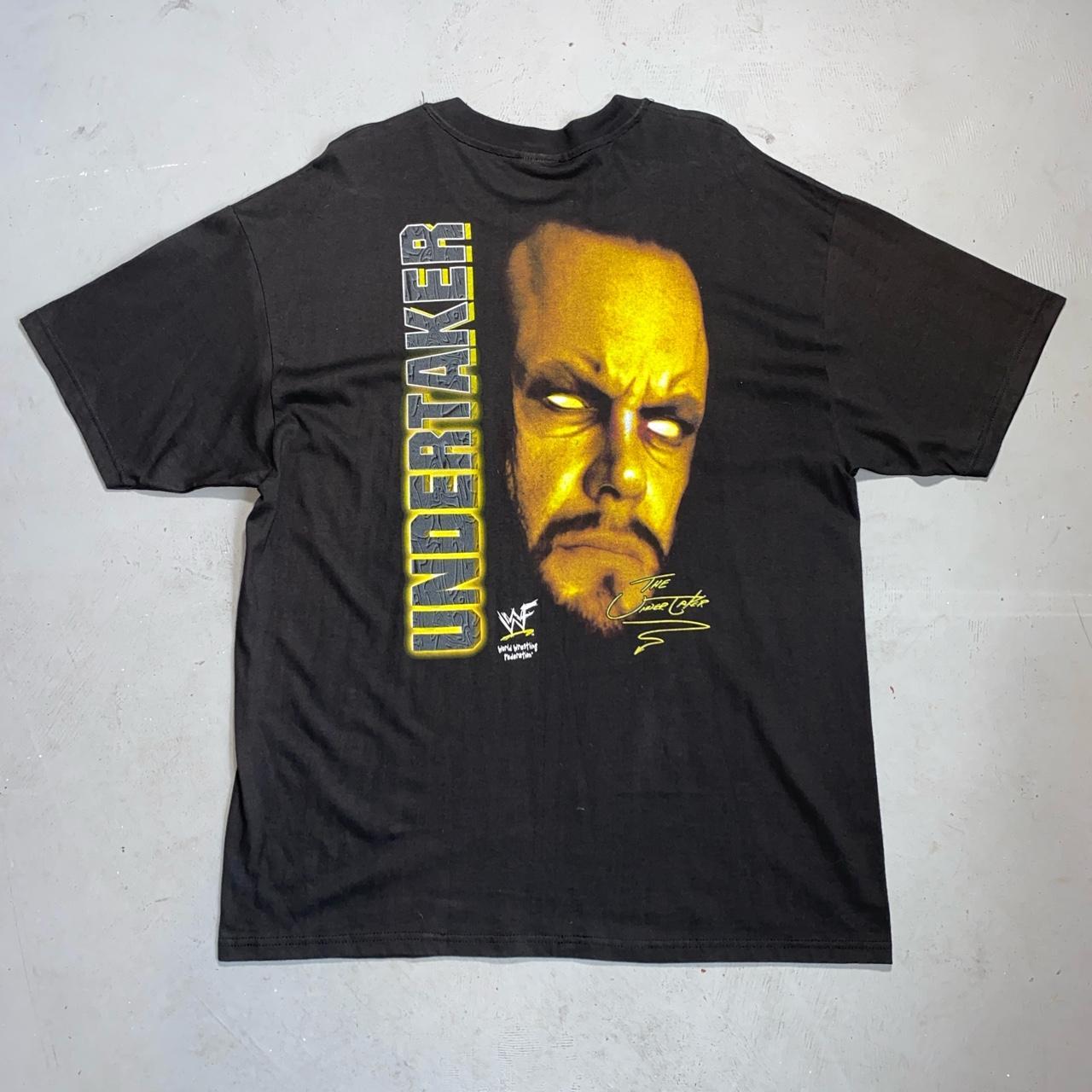 Vintage WWF undertaker T-shirt WWE wrestling... - Depop