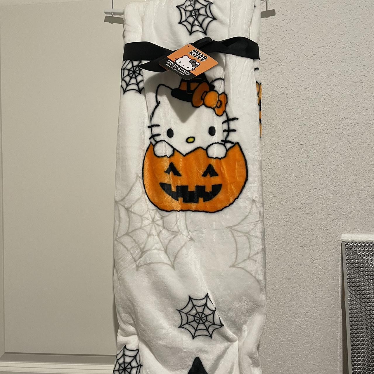 Hello Kitty Halloween Blanket * throw... Depop