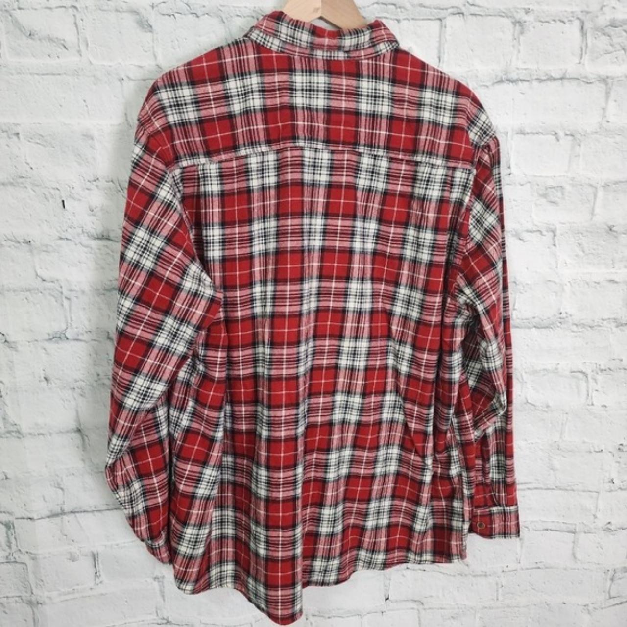 Weatherproof mens flannel shirt Sz XXL long sleeve... - Depop