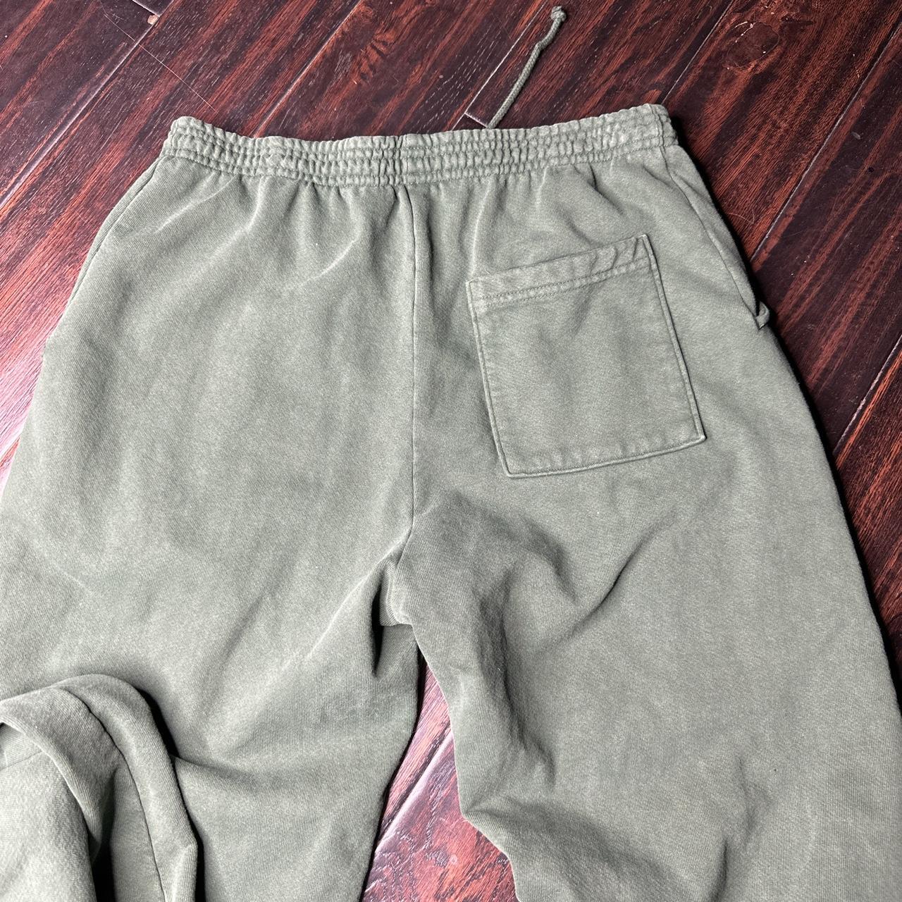 American Apparel Men's Green Joggerstracksuits Depop