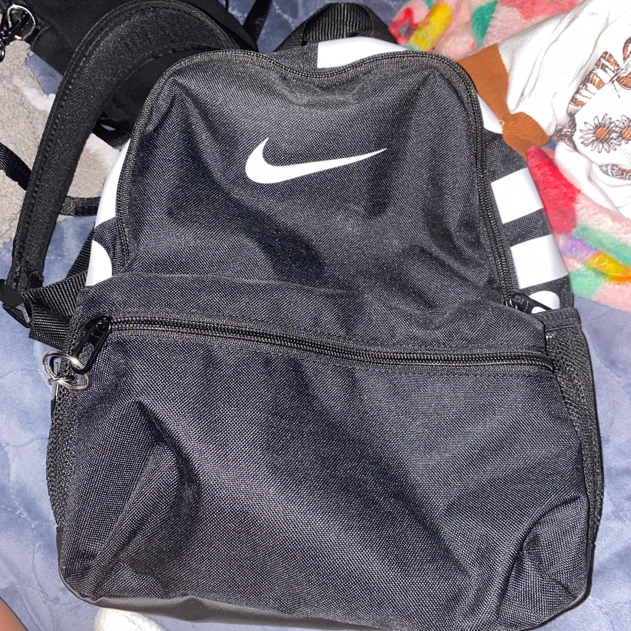 mini black nike backpack