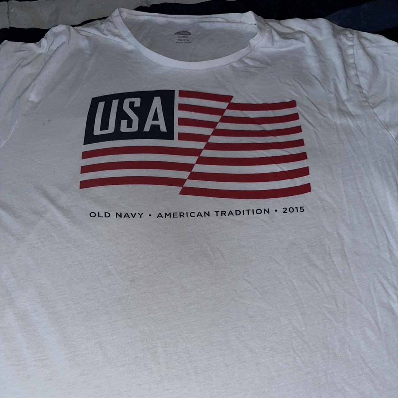 Old Navy 4th of July 2015 2xl shirt preowned fits - Depop