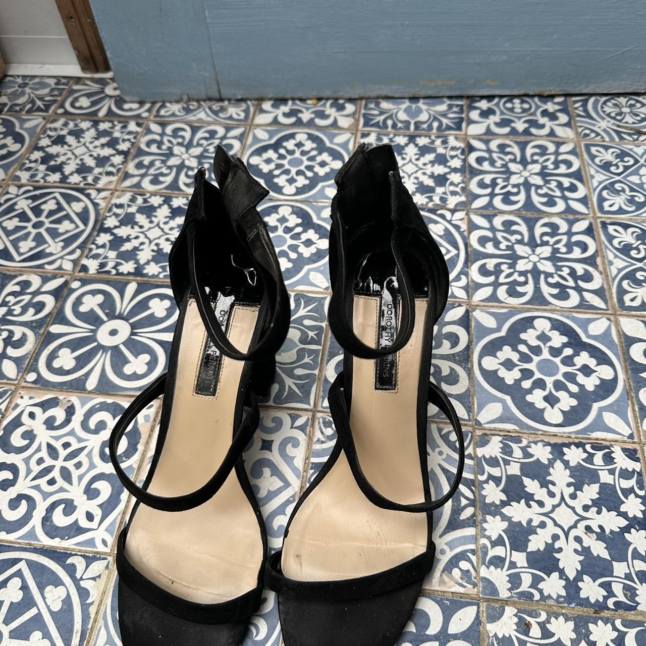 Black high heels,comfortable Dorothy Perkins - Depop