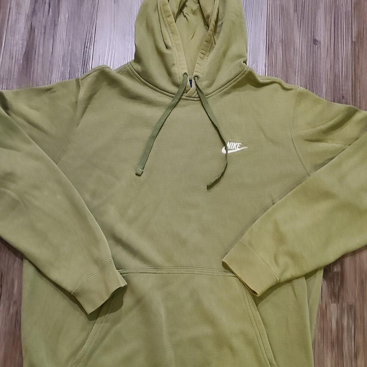 Vintage Nike Pistachio Green Small Swoosh popular Zip Up Hoodie