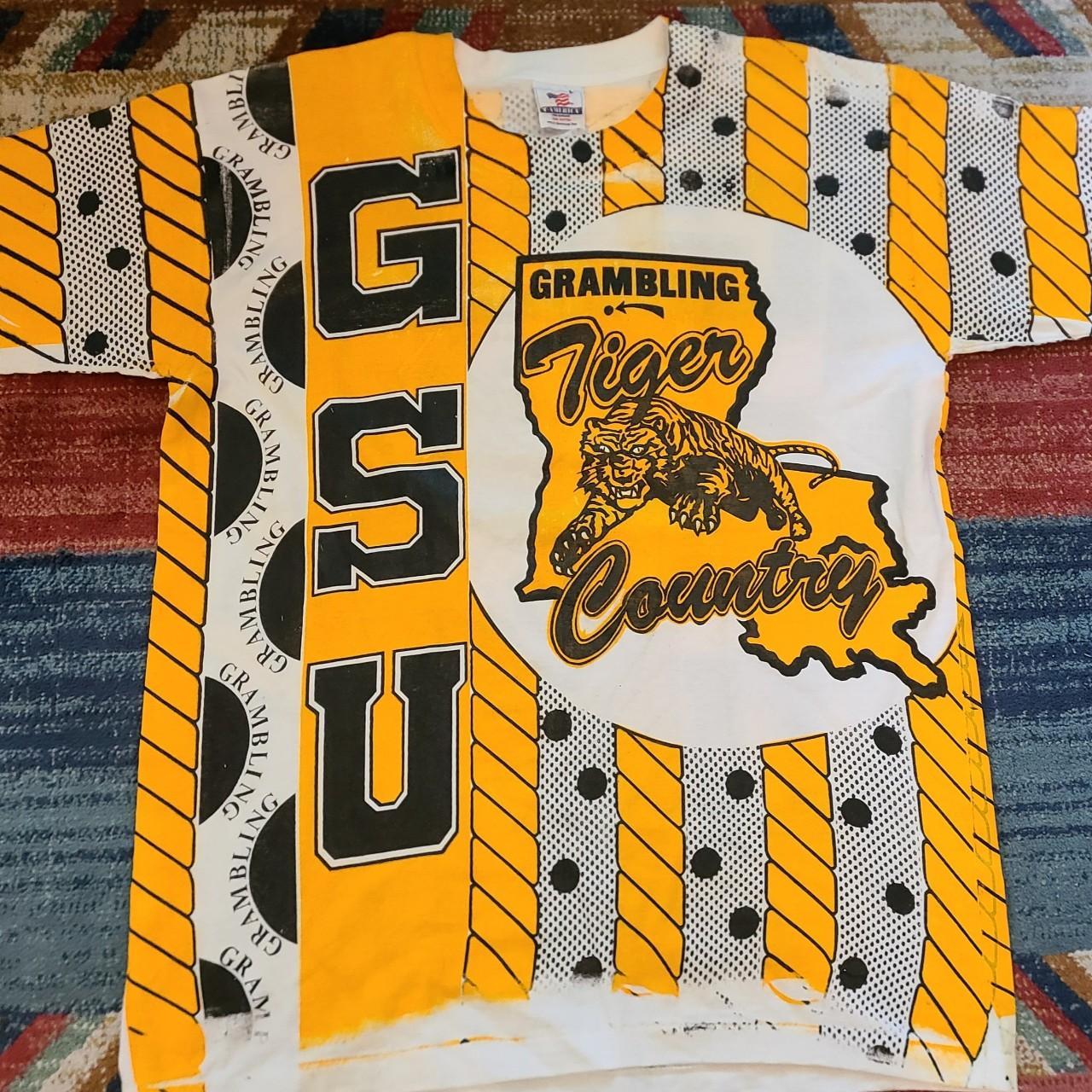 Store Vtg 90s Grambling AOP Jersey Shirt