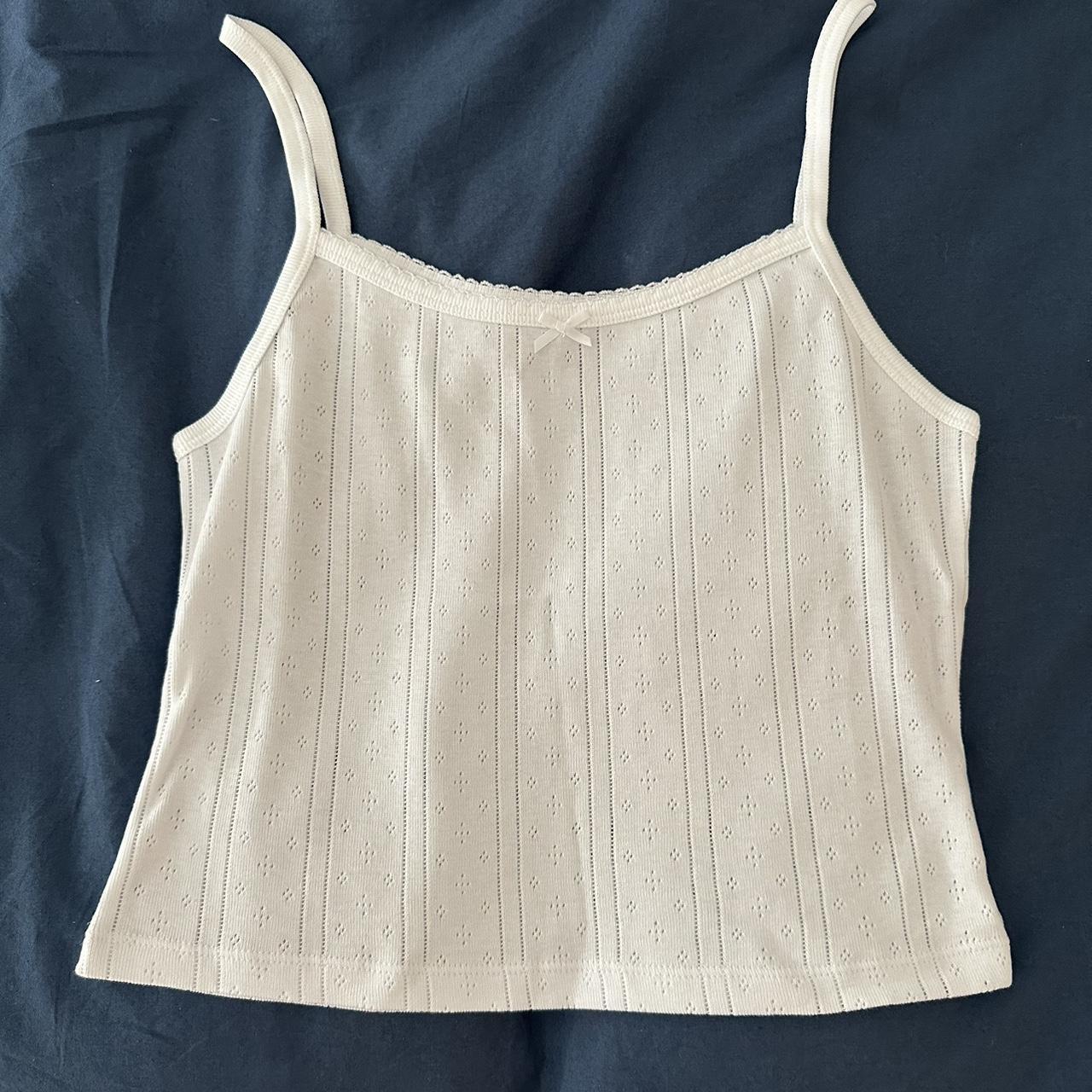 Cou Cou Intimates picot tank. Size S. Brand new,... - Depop