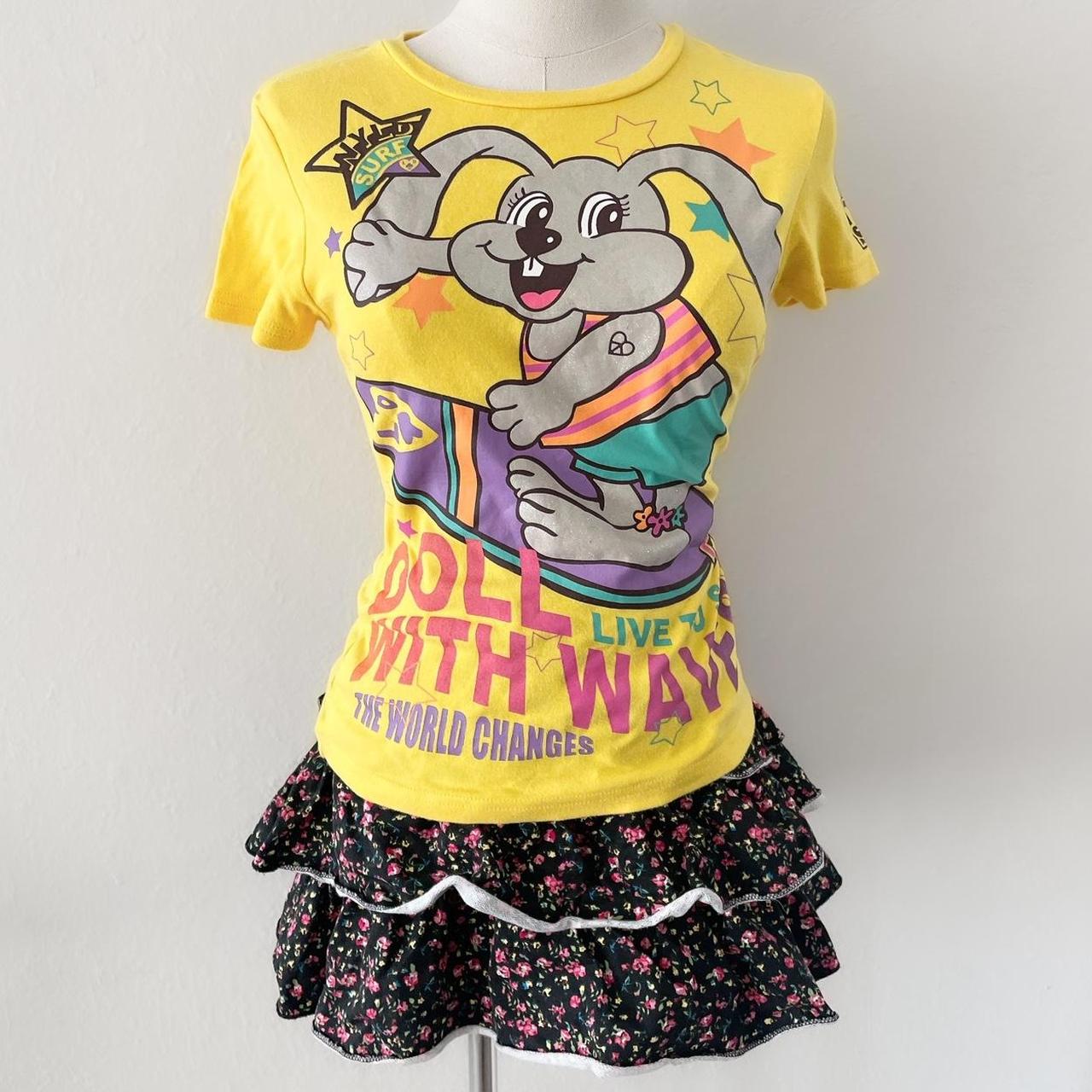 Liz lisa doll yellow multicolored graphic tee from...