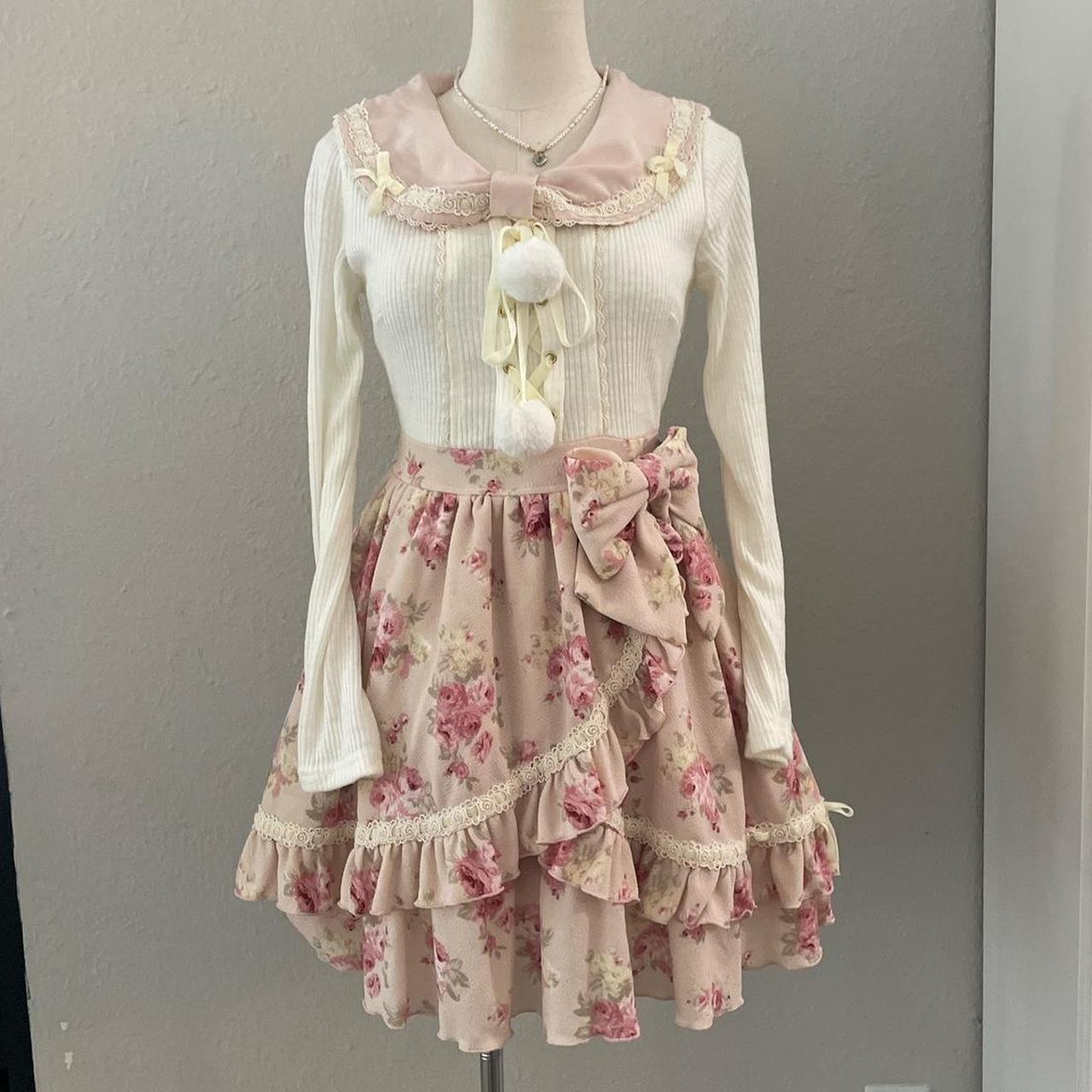 ぴあのさまBonjour ❁rosaliedress  LilacGingham Bonjour Diary Rosalie Dress Lilac Gingham (10) - Little