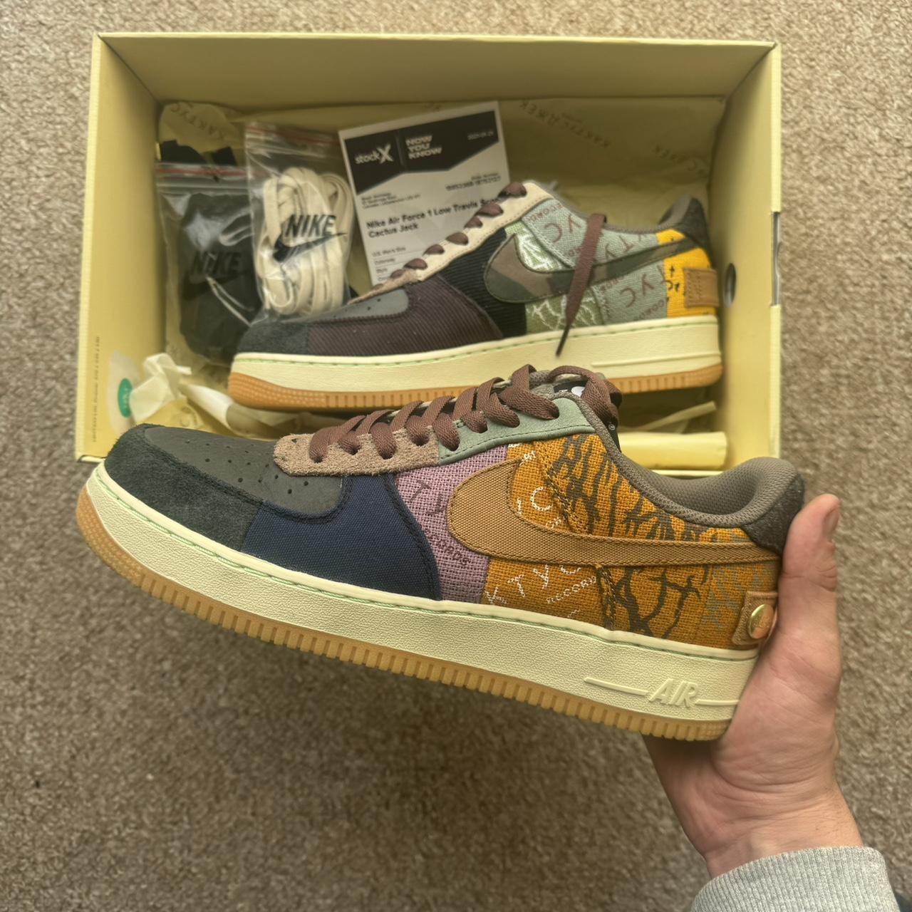 Af1 orders x travis