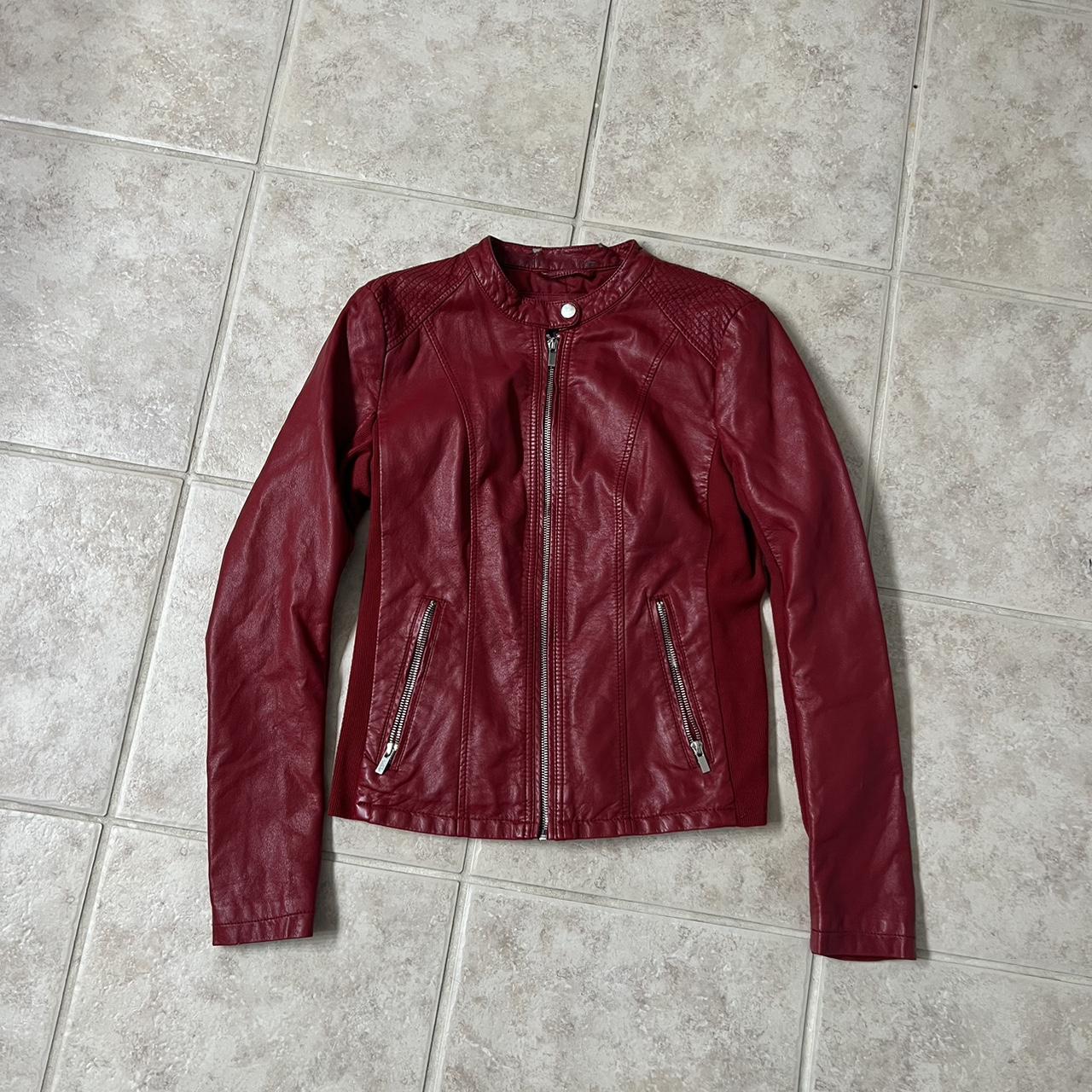 Kenneth Cole Women's Red Jacket | Depop