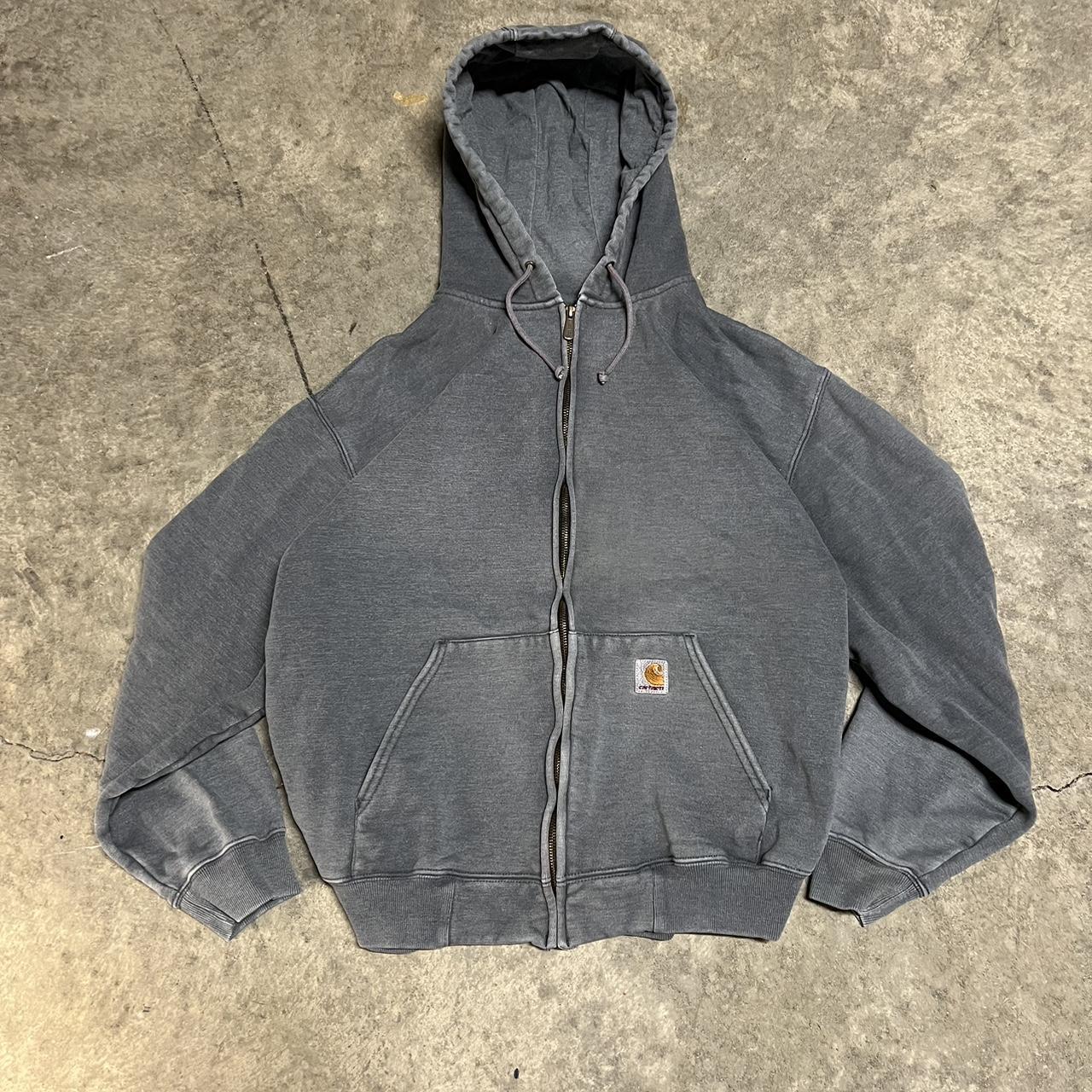 Carhartt Men's Grey Jacket | Depop