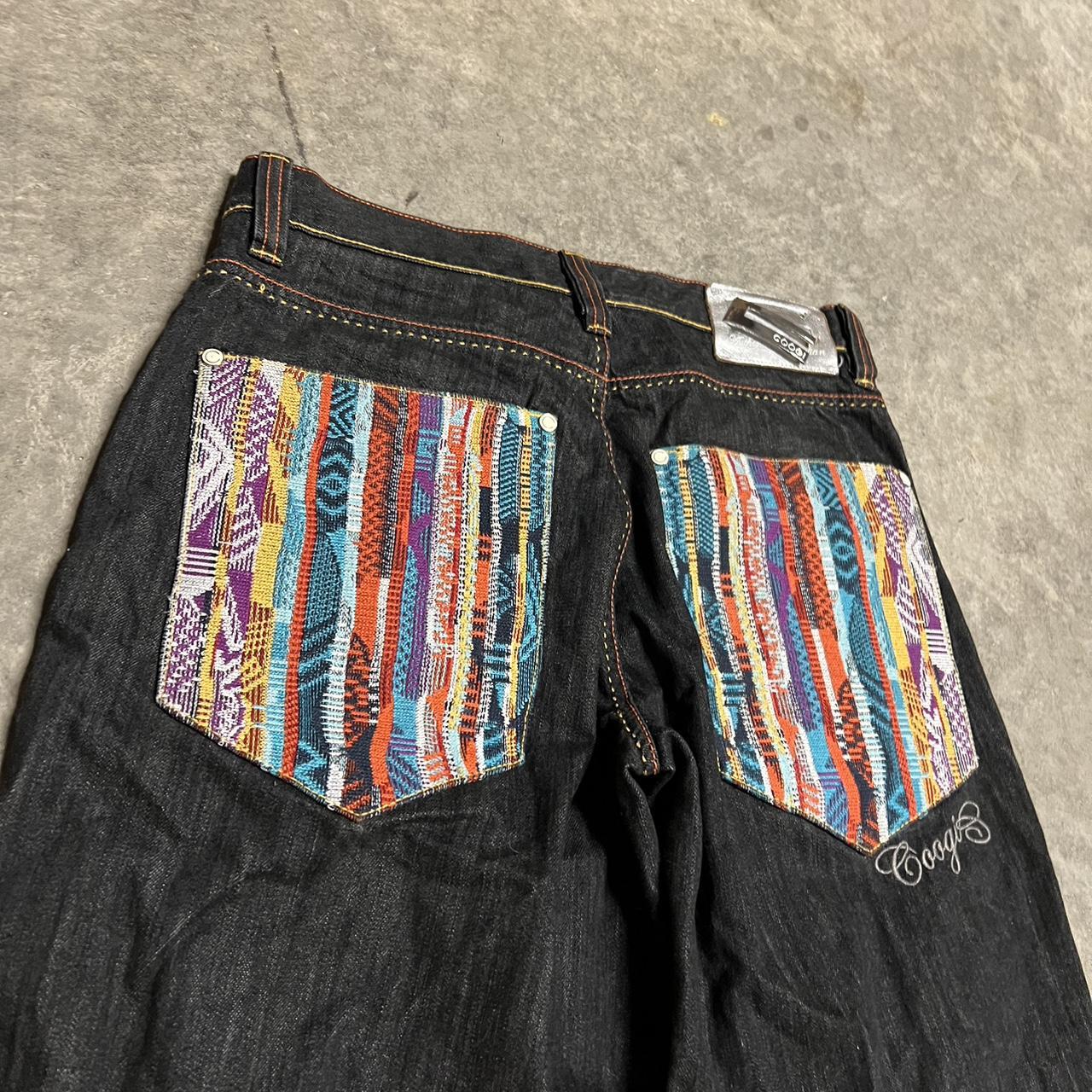 Coogi Men's Black Shorts | Depop