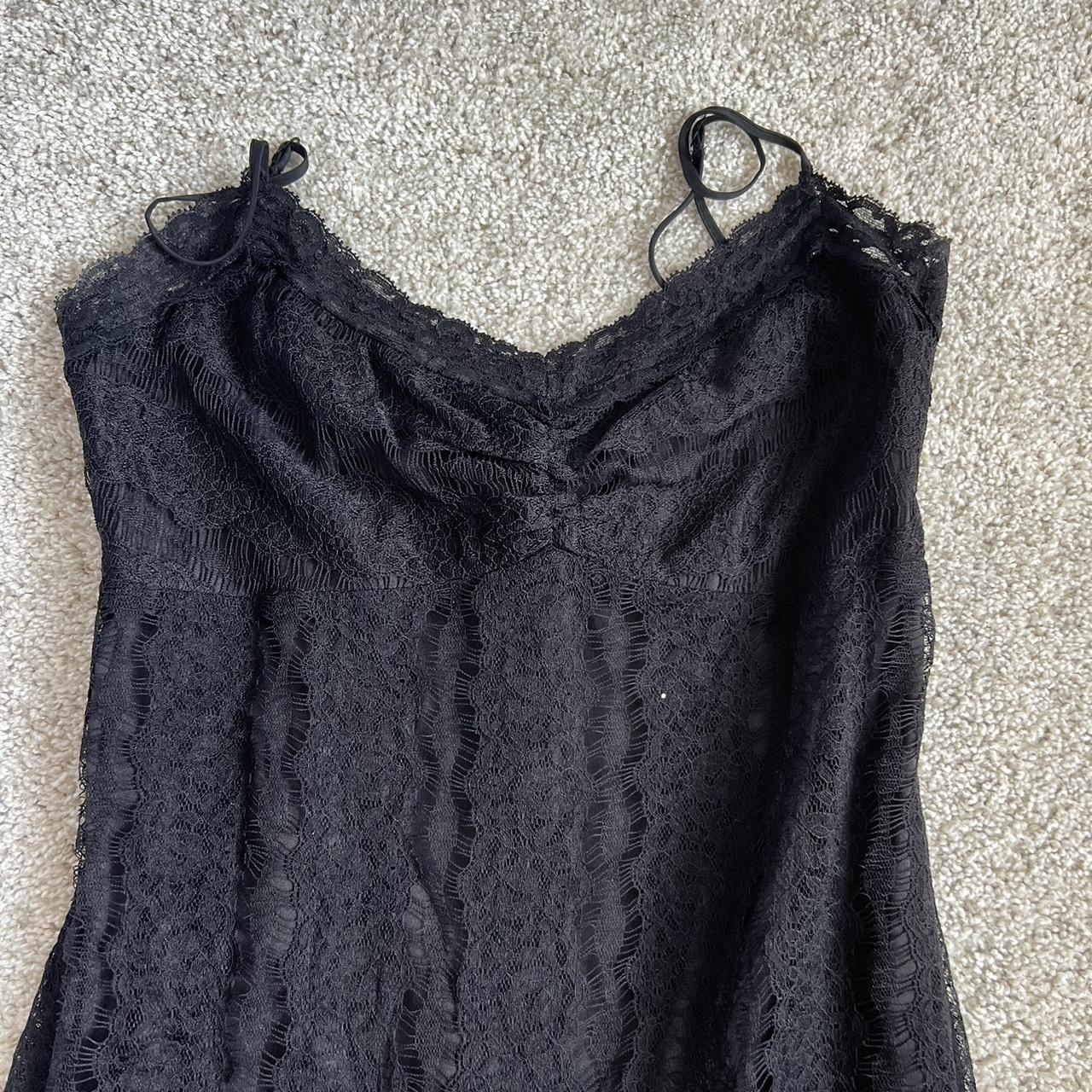 vintage long black dress OBSESSED MOST INSANE DRESS... - Depop