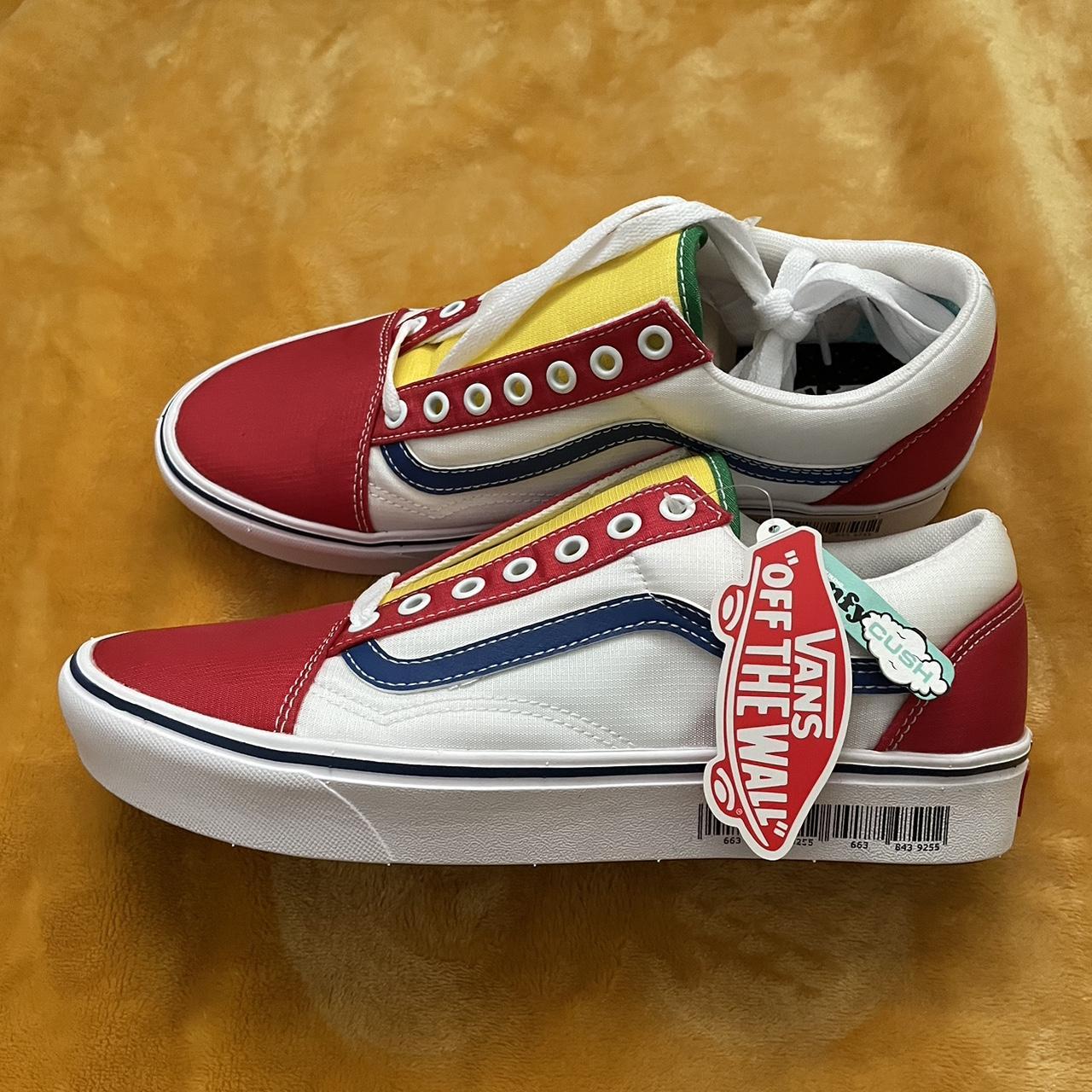 Comfycush Old School Vans • 10/10 condition • new... - Depop