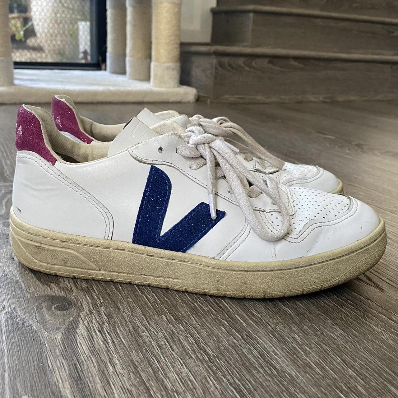 Veja shoes! 8 in women’s, the words are fading on... - Depop