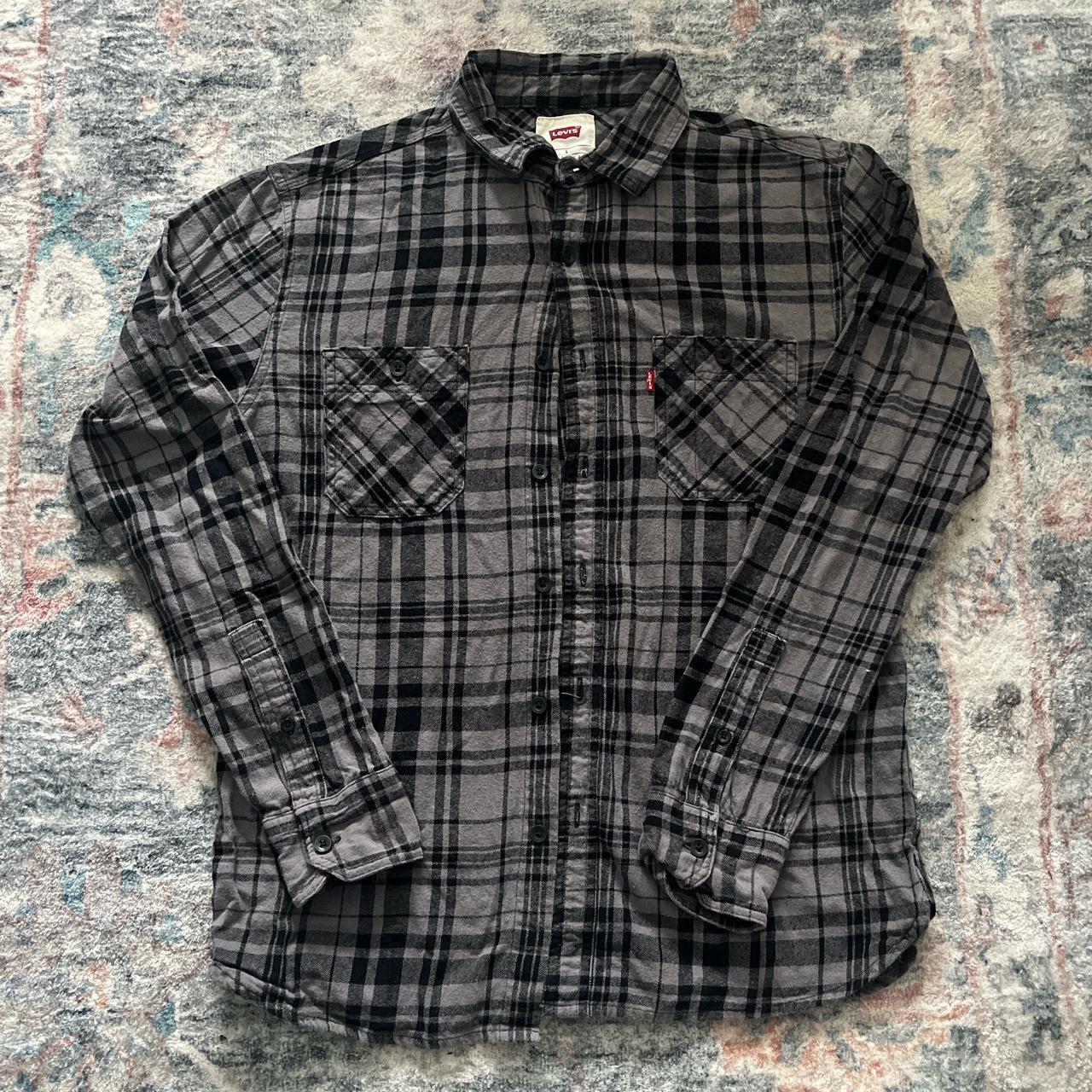 Levi's womens flannel sale shirts