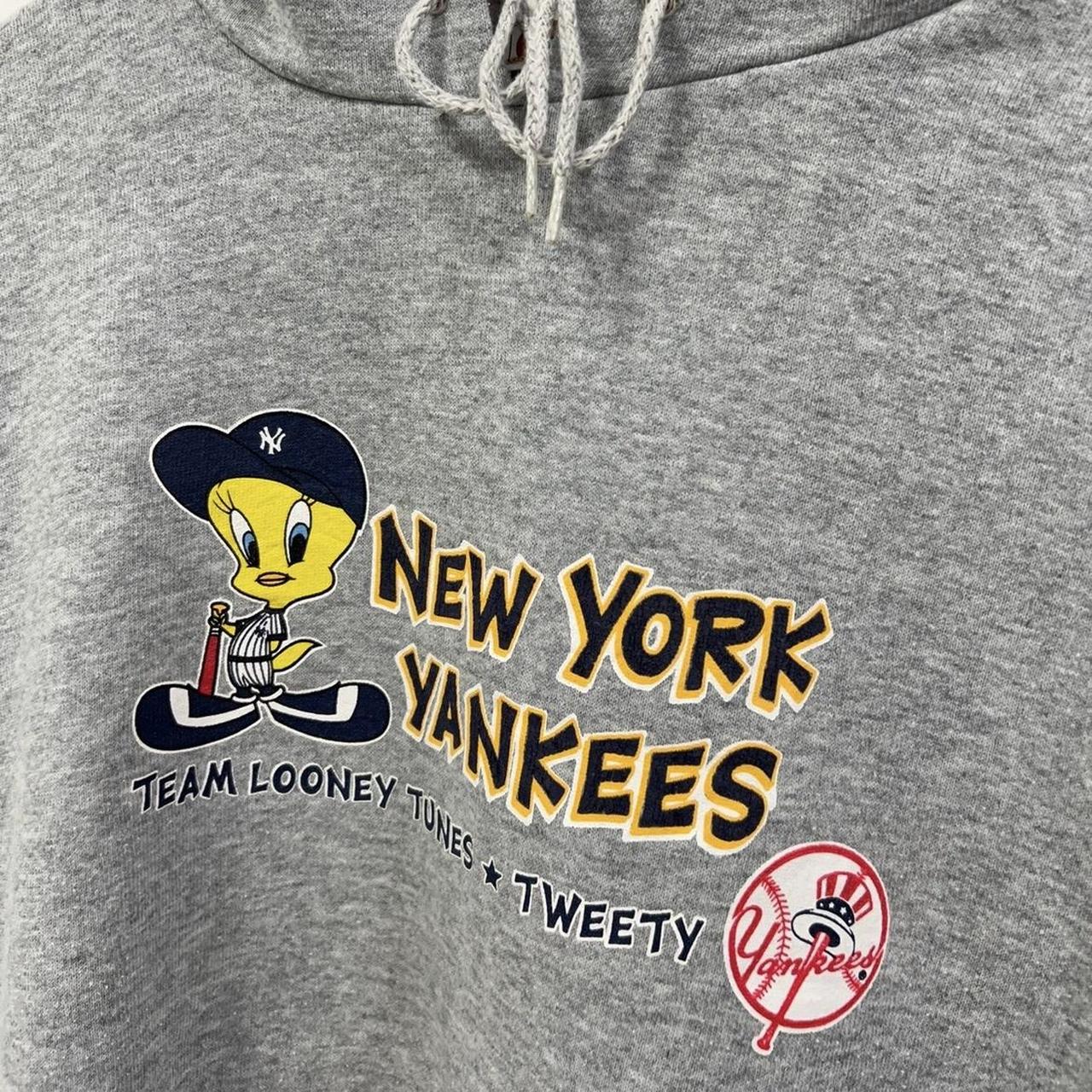 Vintage New York Yankees Sweatshirt! MLB zip up - Depop