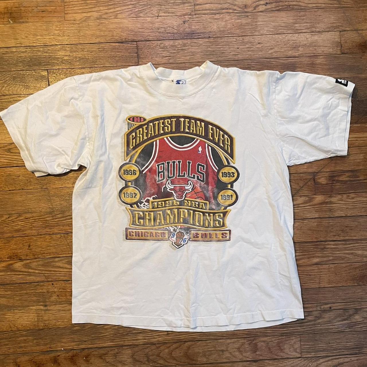 1996 bulls championship shirt