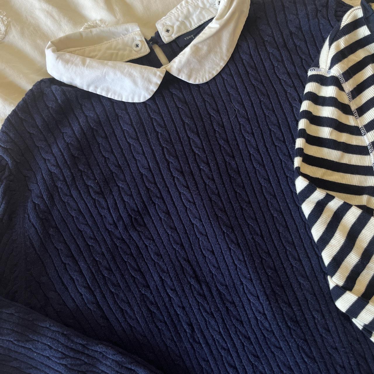 tommy hilfiger navy tie