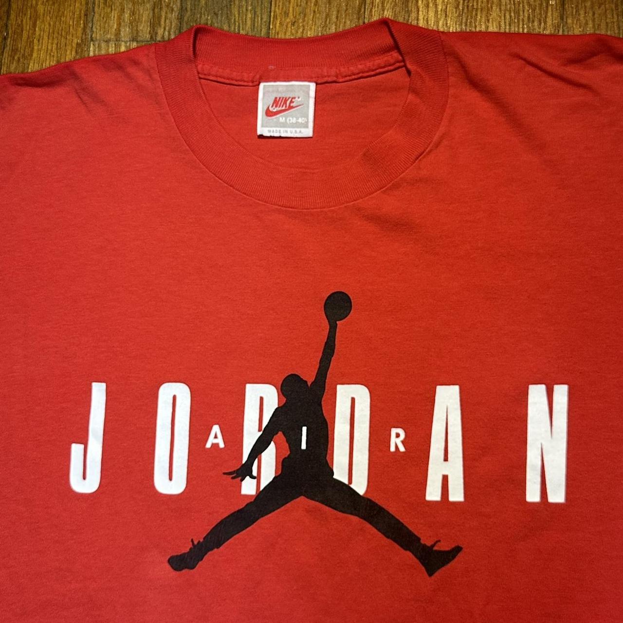 Nike Men's Red and Black T-shirt | Depop