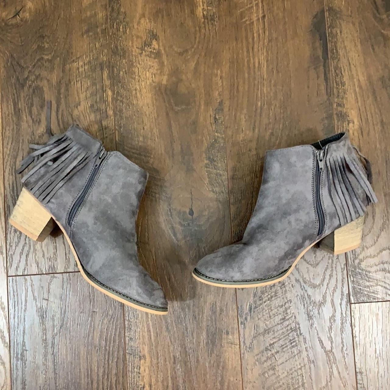 Mata on sale fringe booties