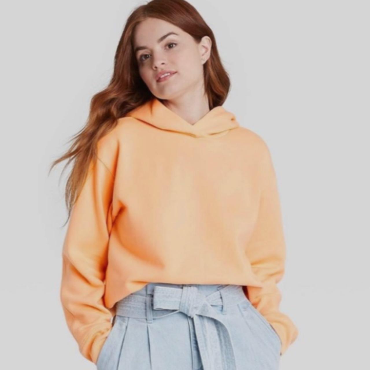 Light discount orange sweatshirt