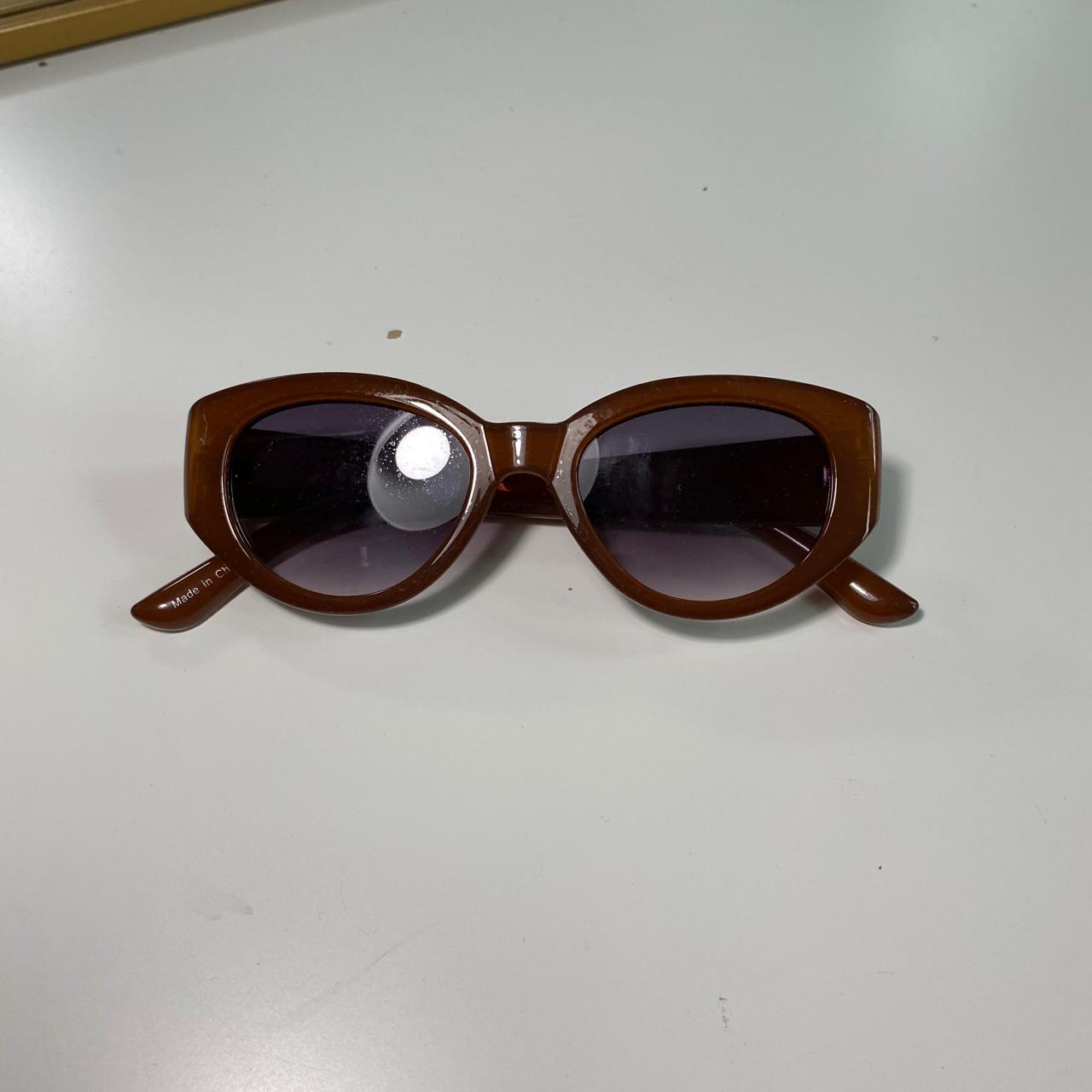 Targetbrand oval, brown sunglasses. Never worn and... Depop