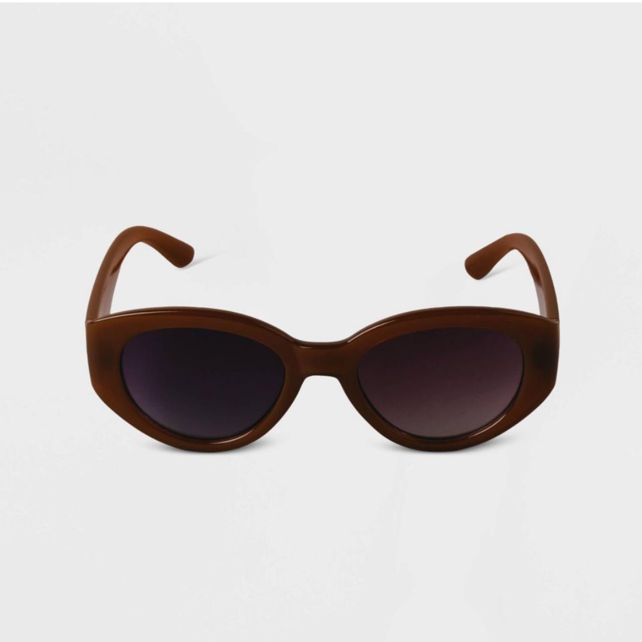 Targetbrand oval, brown sunglasses. Never worn and... Depop