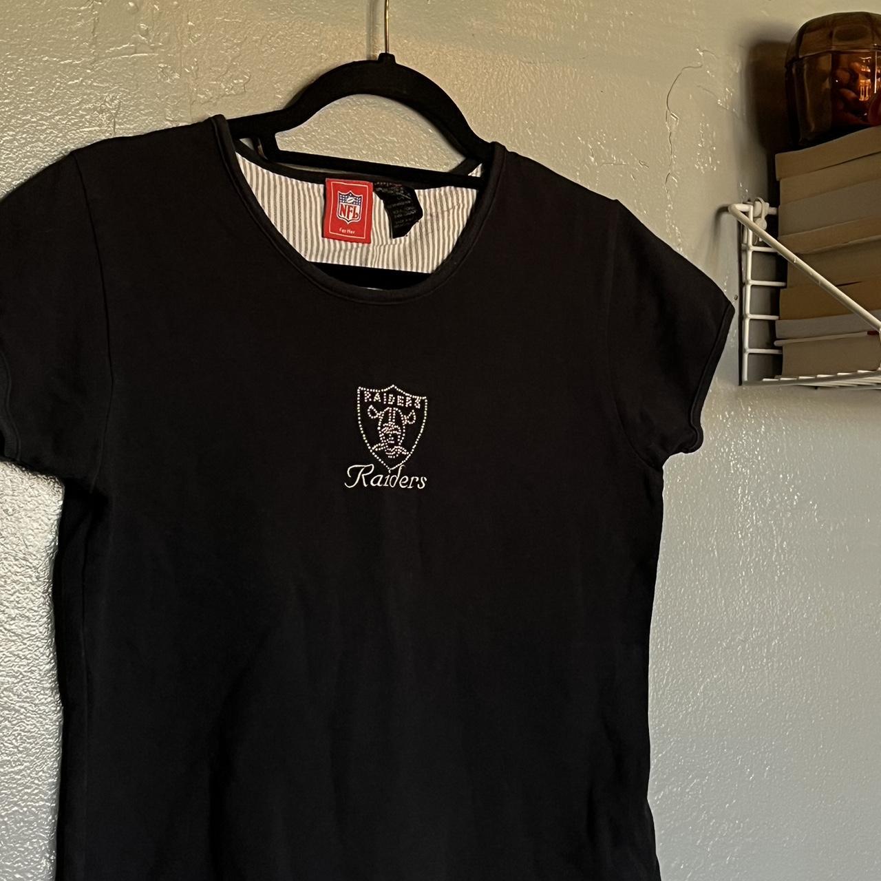 NFL Women's Shirt - Black - L