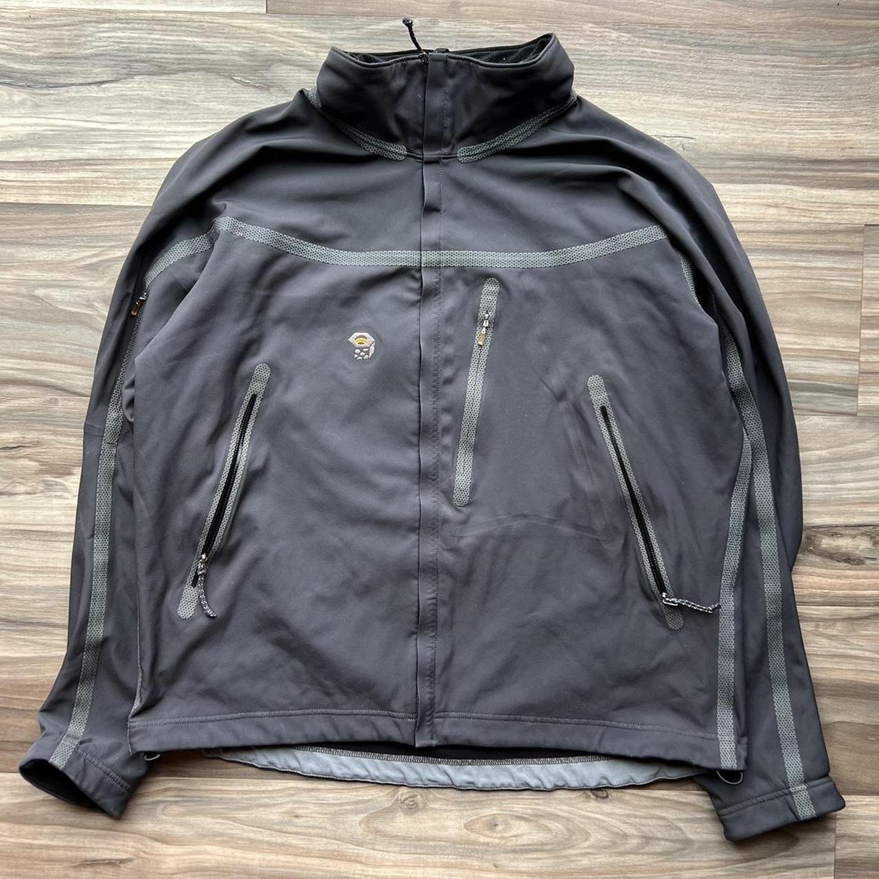 Mountain Hardwear Full Zip Conduit Softshell Jacket... Depop