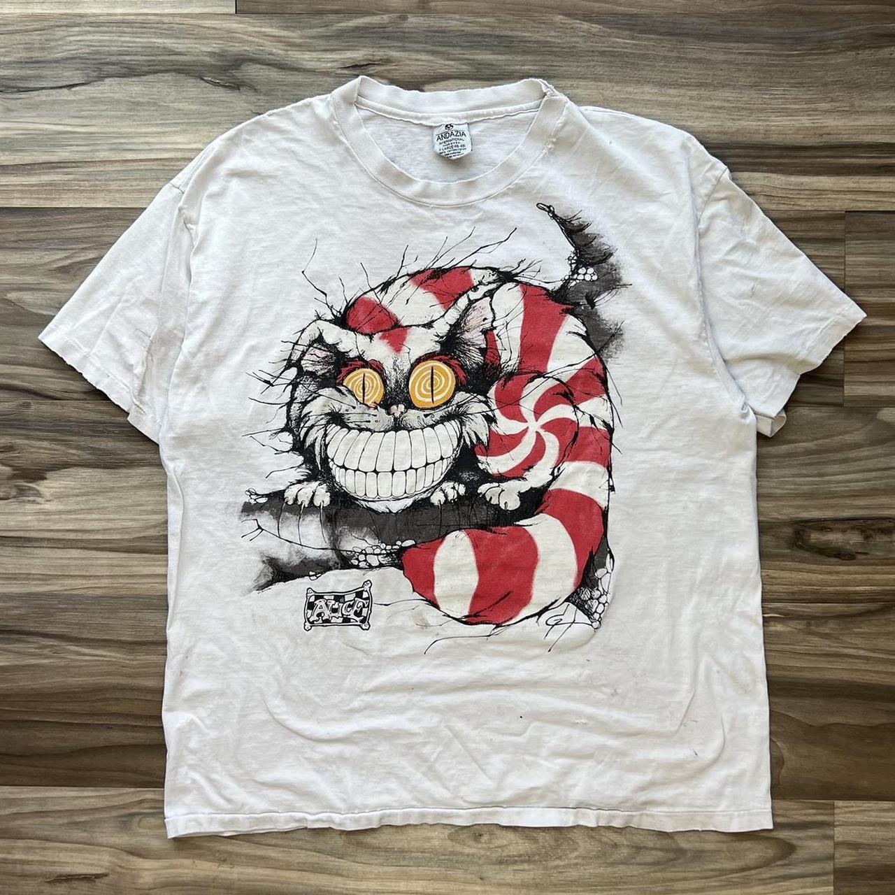日本アウトレットストア Alice In Wonderland Cheshire Cat Tシャツ XL ...