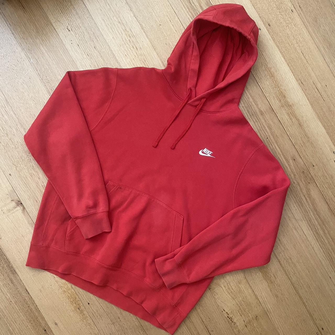 Nike hoodie Some marks on the front Width:... - Depop