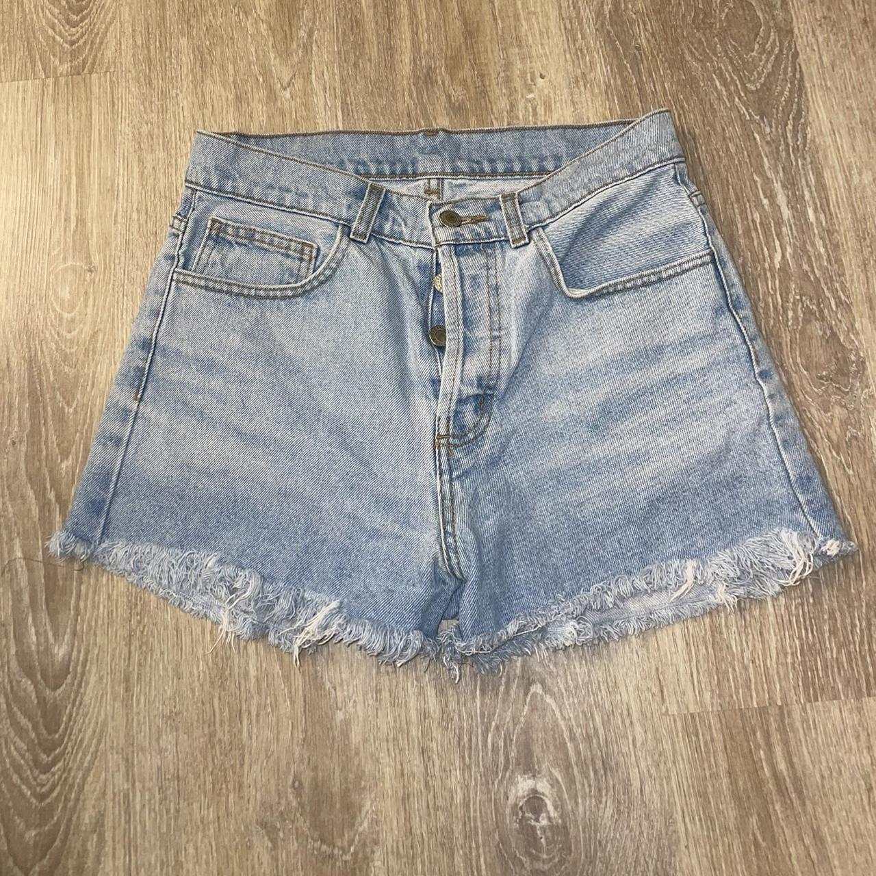 john galt brandy melville jean shorts waist 30 inches Depop