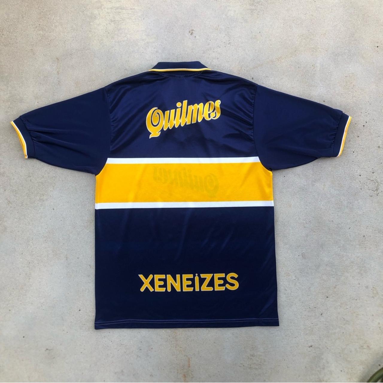 Vtg Nike Quilmes CABJ Xeneizes Futbol Soccer. Depop