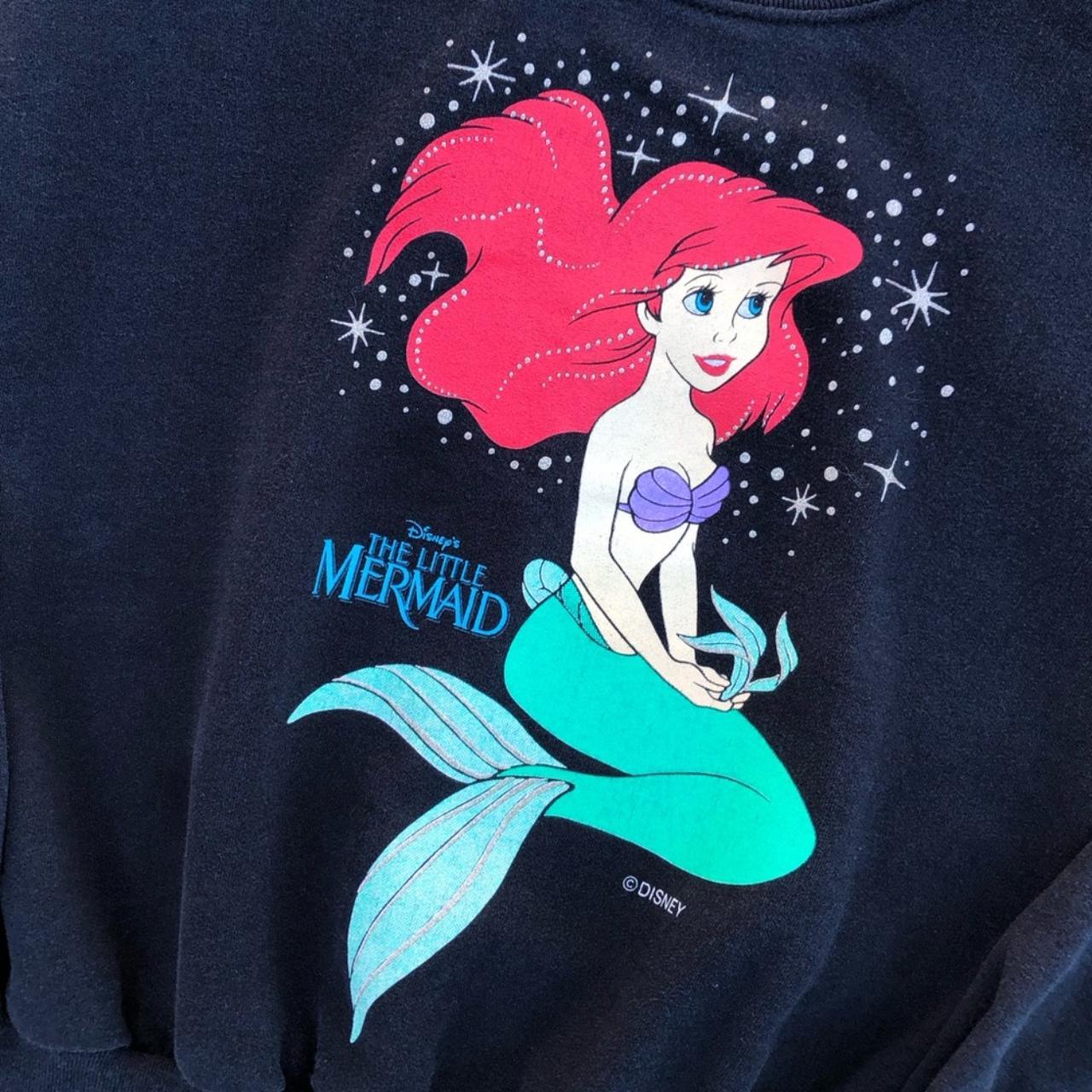 Vintage VTG 90’s Disney The Little newest Mermaid Graphic Crewneck Sweater