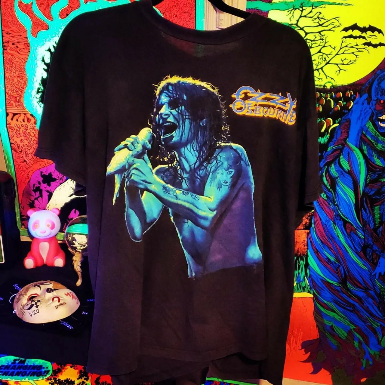 Vintage 90's Cronies x Ozzy Osbourne Doves Revenge... - Depop