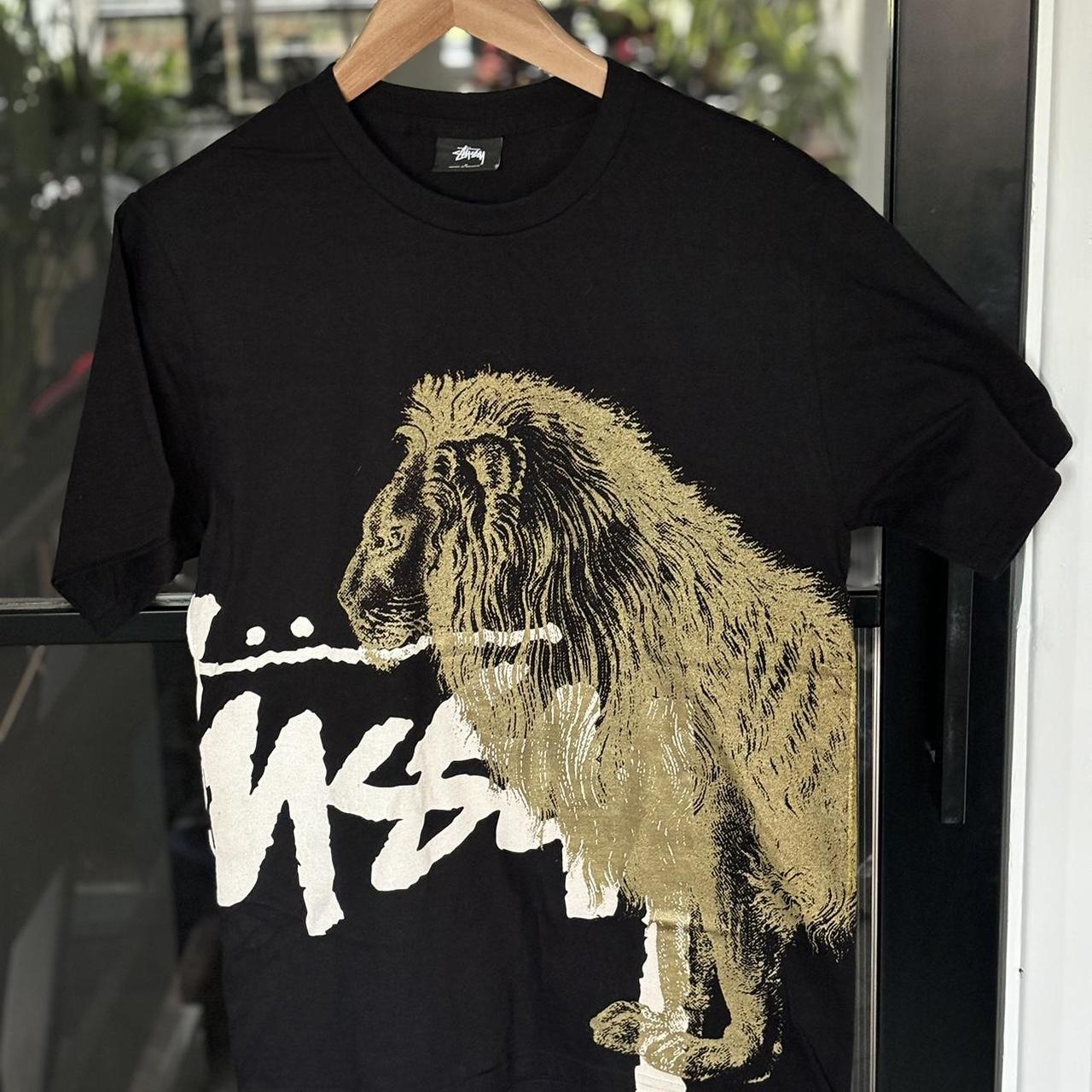 stussy lion tee